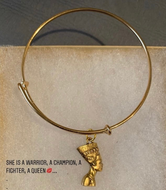 Nefertiti Charm Bracelet