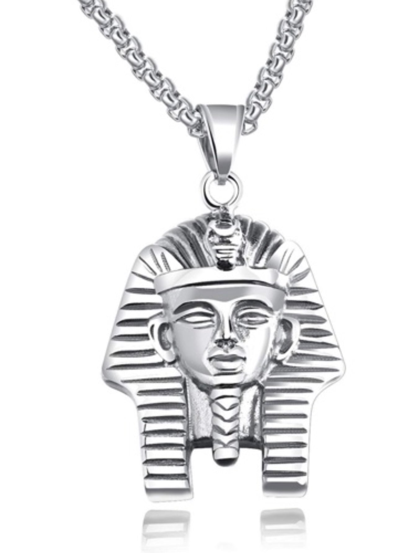 Silver Pharaoh Necklace