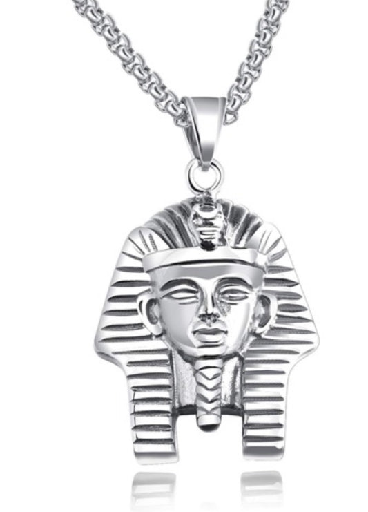 Silver Pharaoh Necklace