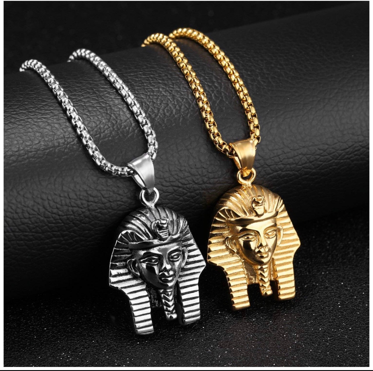 Silver Pharaoh Necklace