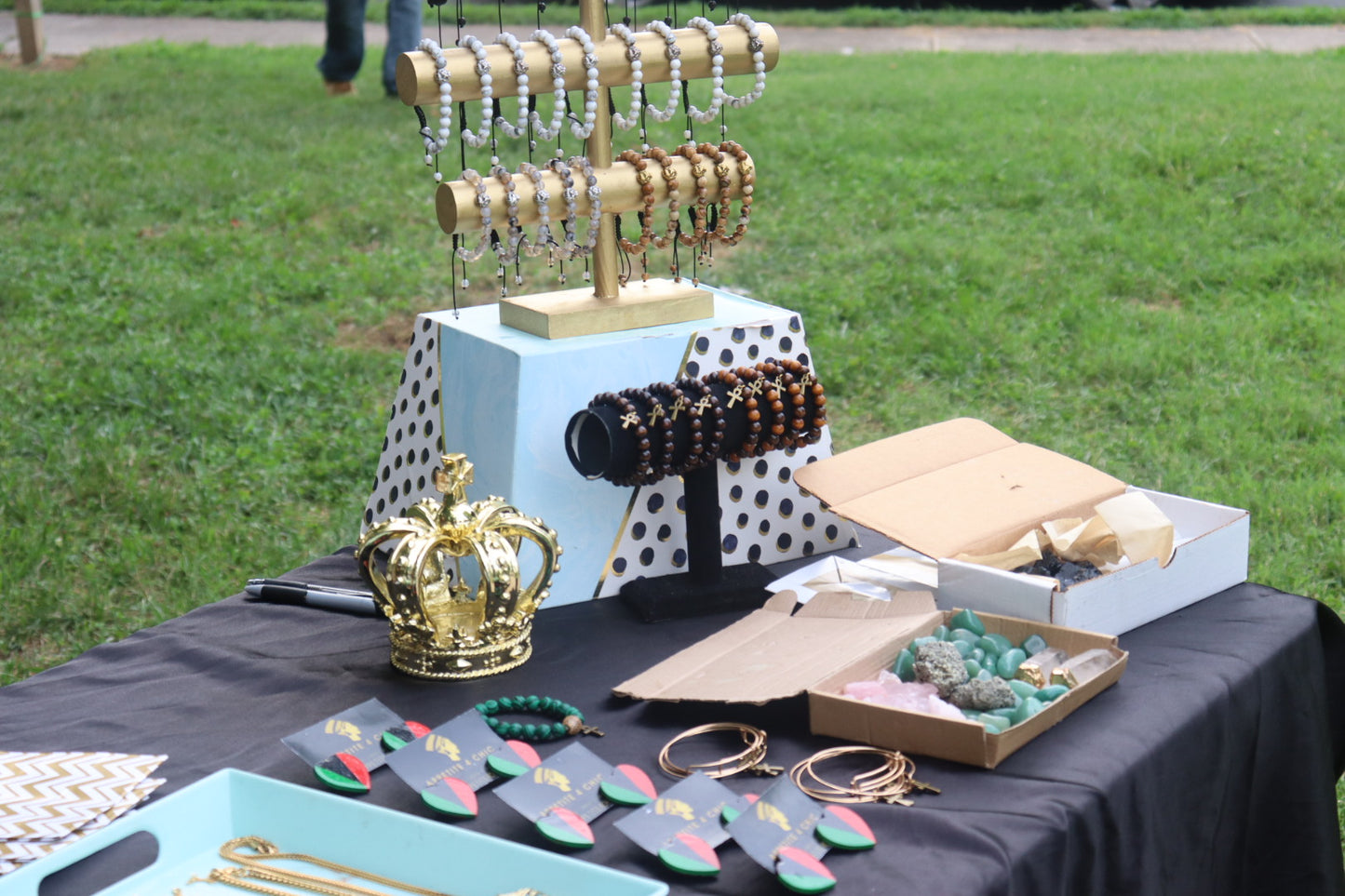 Jasper Lion Head Bracelet