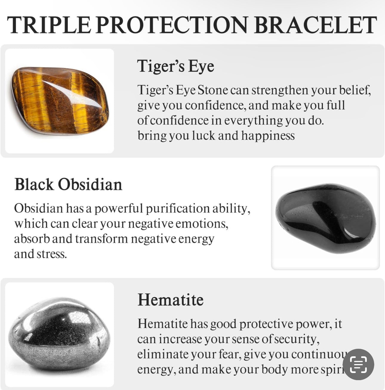 Triple Protection Bracelet