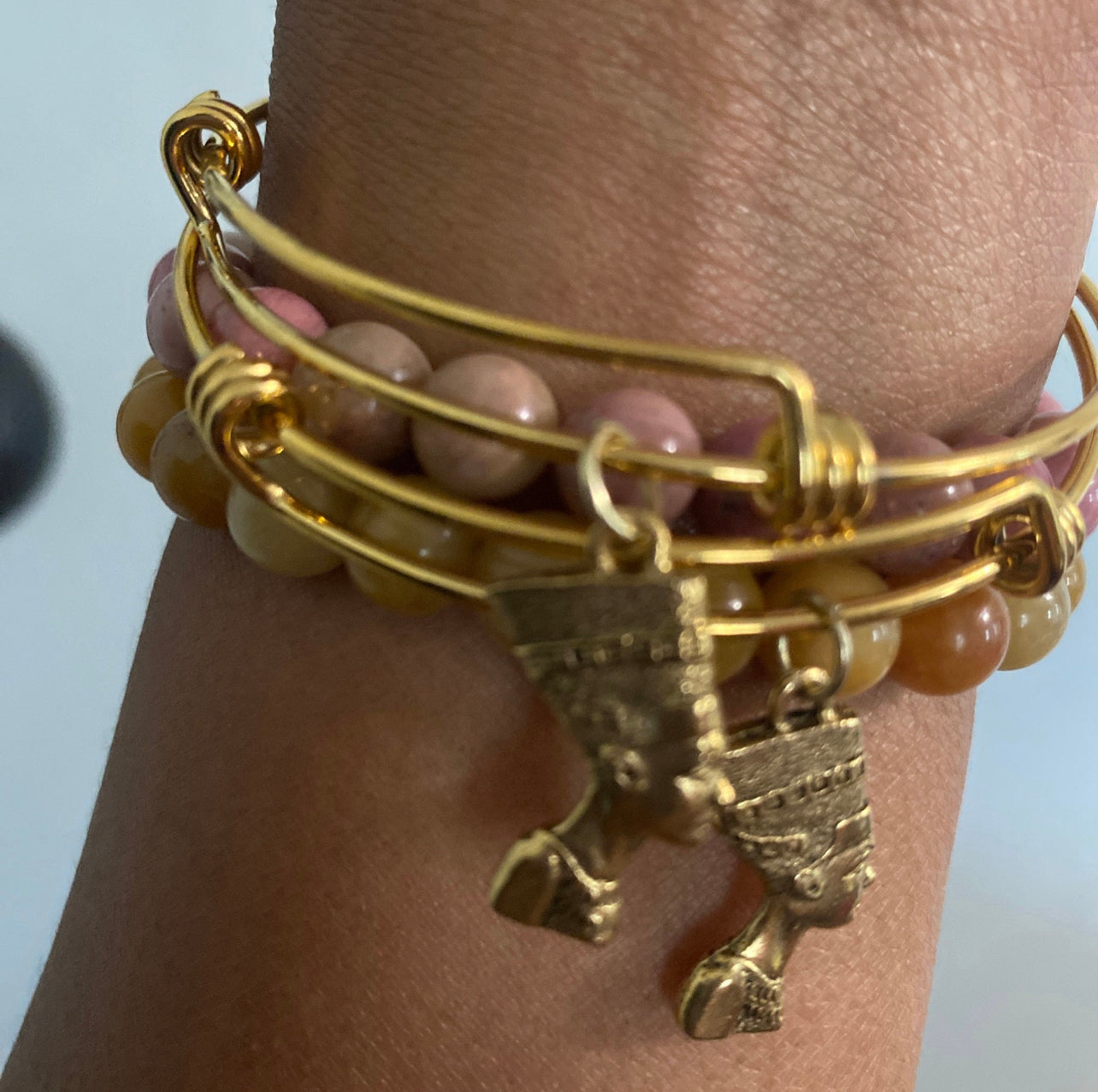 Nefertiti Charm Bracelet