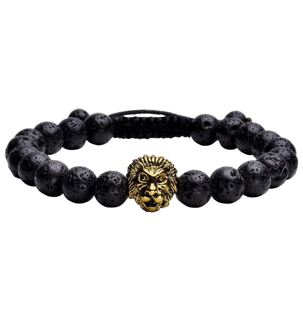 Lava Lion Head Bracelet