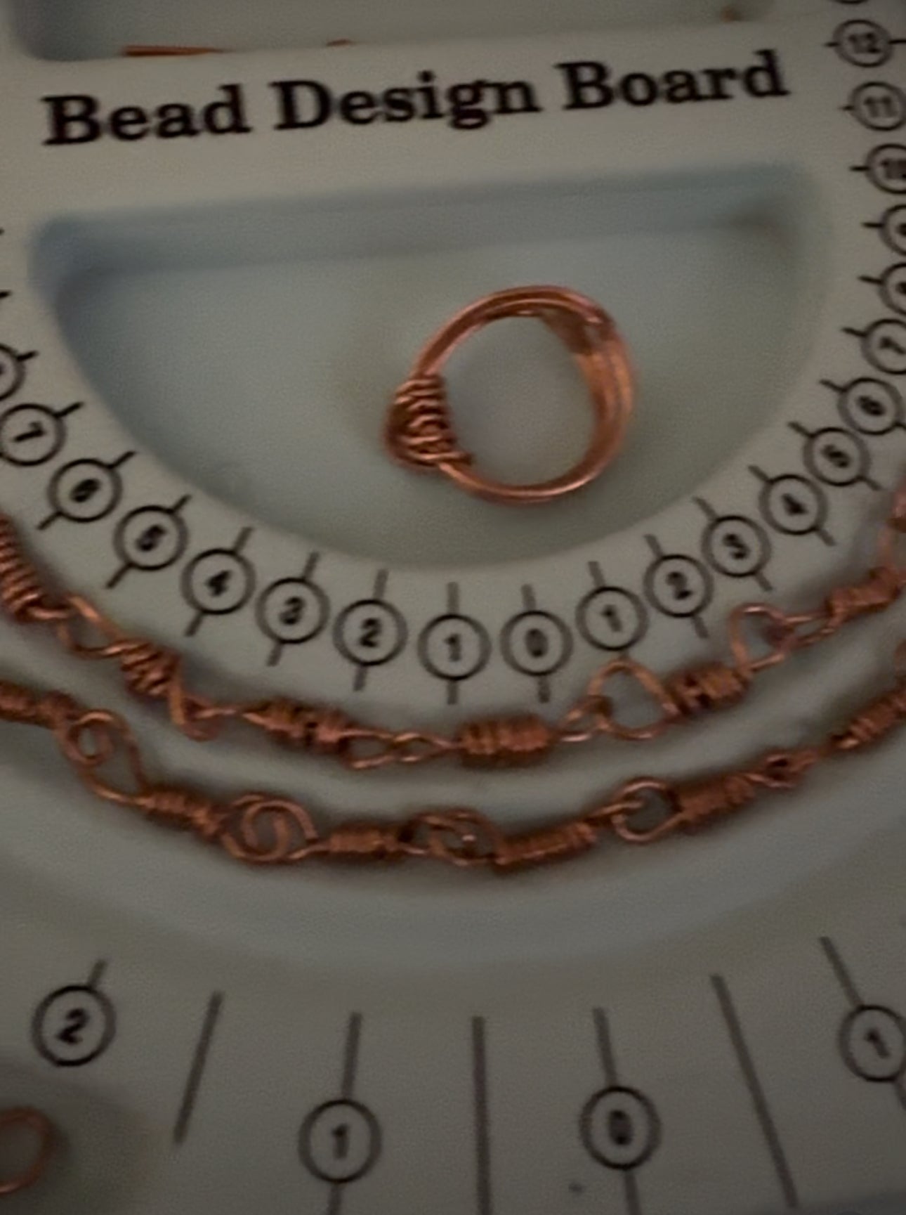 3 Piece Copper Coiled Jewelry Set