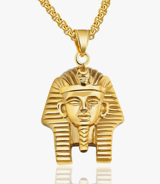 Gold Pharaoh Necklace