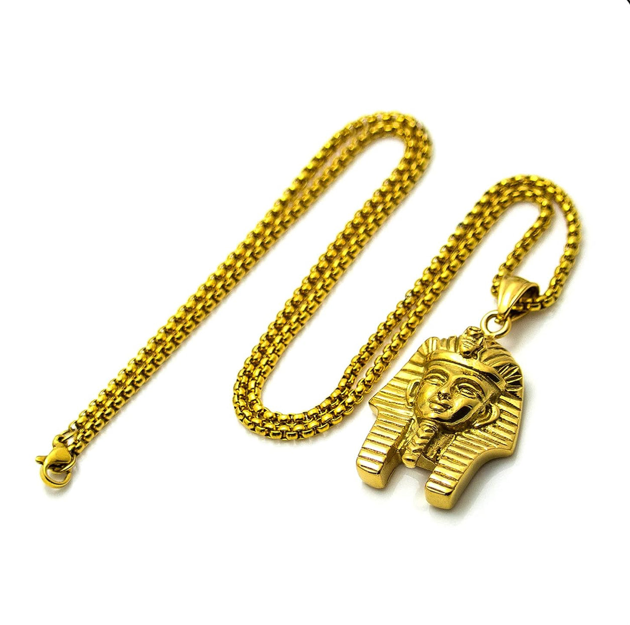 Gold Pharaoh Necklace