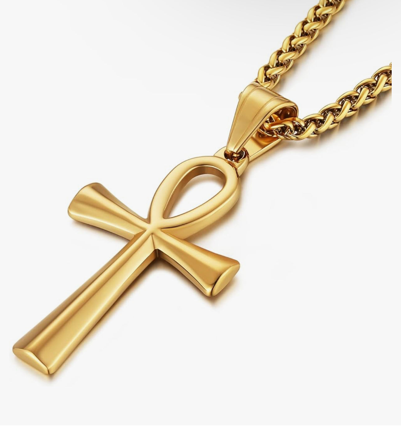 Gold Ankh Necklace