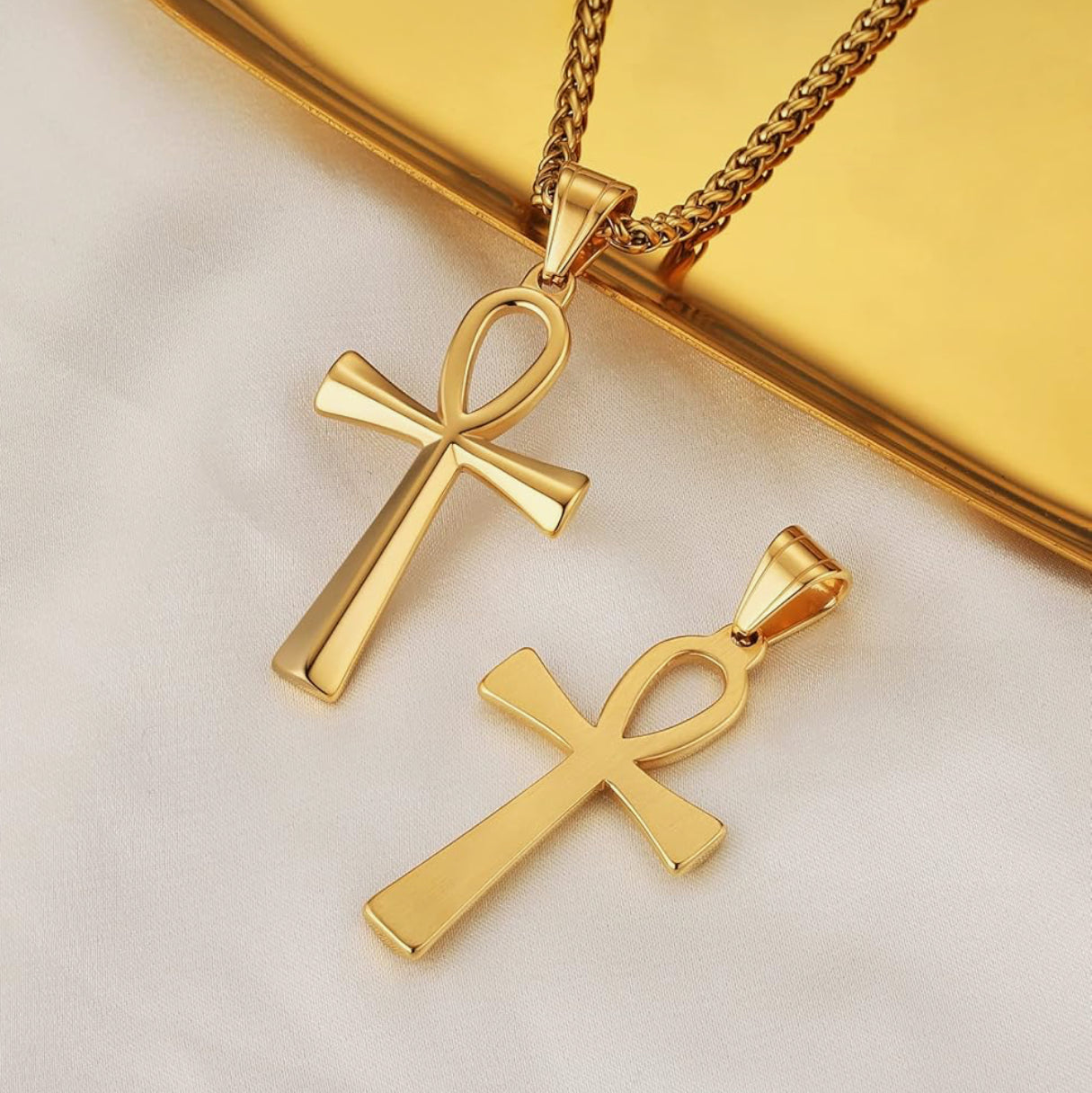Gold Ankh Necklace