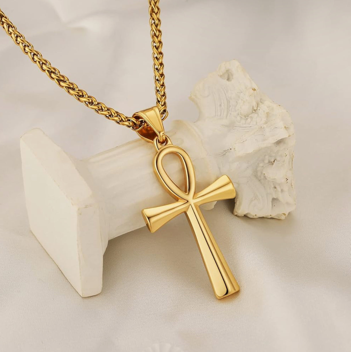 Gold Ankh Necklace