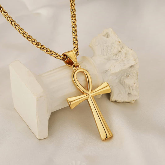 Gold Ankh Necklace
