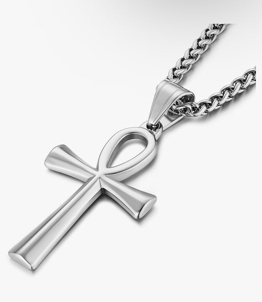 Silver Ankh Necklace