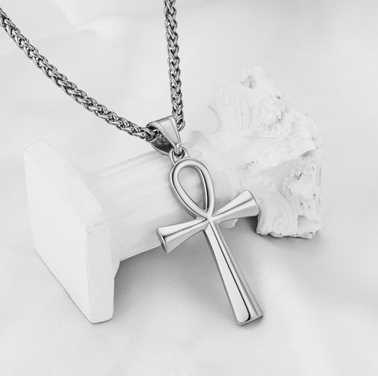 Silver Ankh Necklace