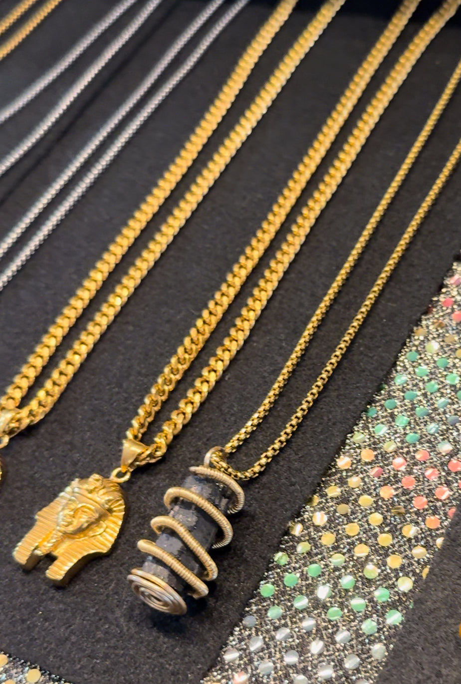 Gold Black Tourmaline