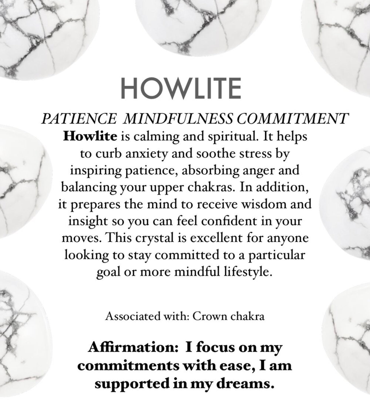 Howlite Lion Head Bracelet